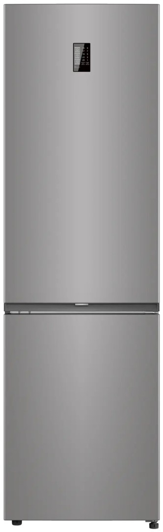 Холодильник Candy CFN6200SD серебро, 334/243/91л, No Frost, A, 200х59.5х59см